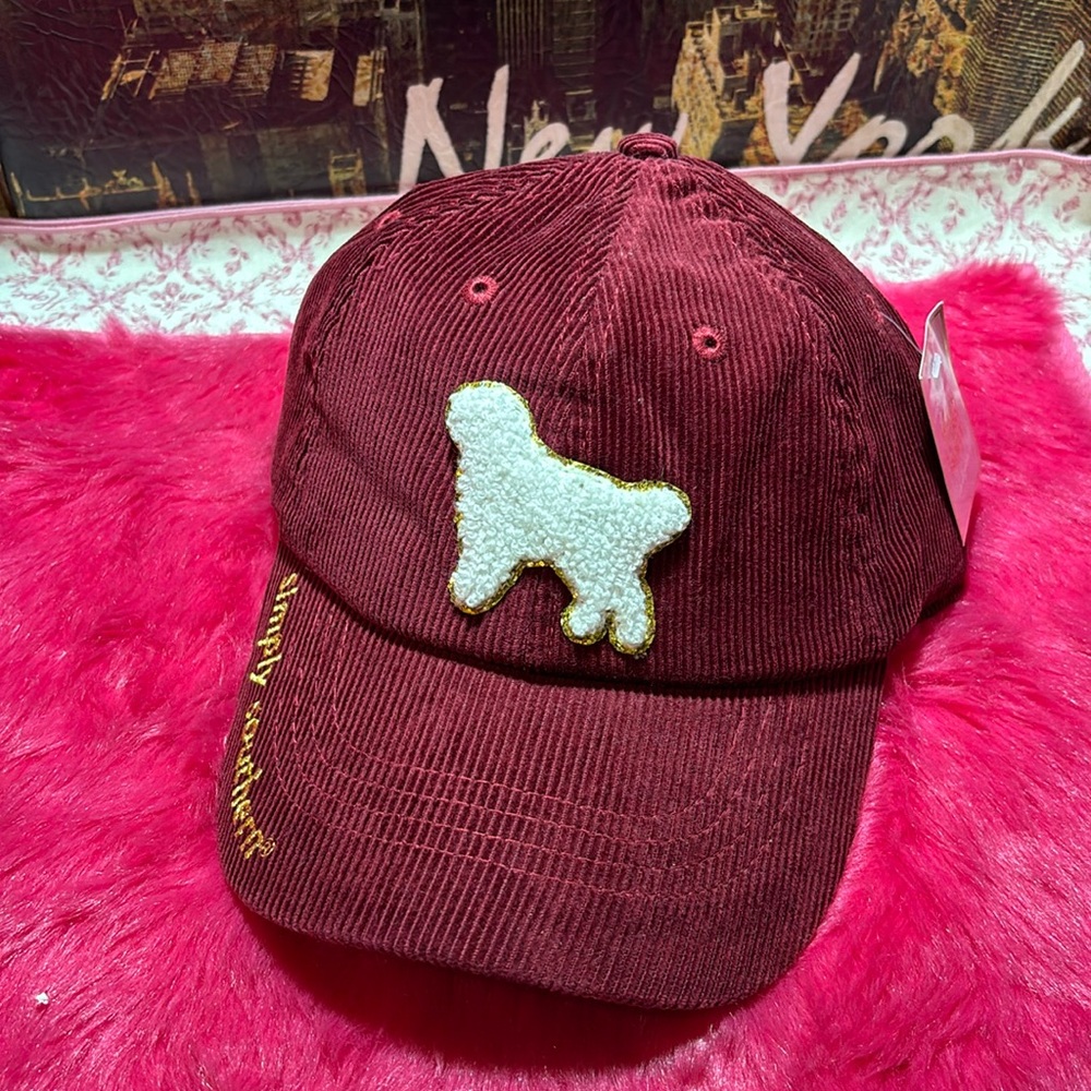 Simply Southern Baseball / Trucker Hat Chenille New with tags